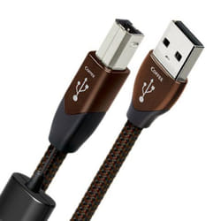 AudioQuest 0.75m Coffee USB A-B cavo USB USB 2.0 0,75 m USB B Nero