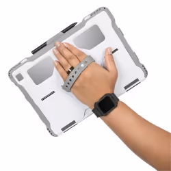 Targus THZ893GLZ borsa per laptop 33 cm (13") Cover Grigio, Bianco