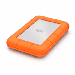 LaCie Rugged Mini disco rigido esterno 2 TB 5400 Giri/min Micro-USB B 3.2 Gen 1 (3.1 Gen 1) Arancione, Argento - Vista aggiuntiva 8
