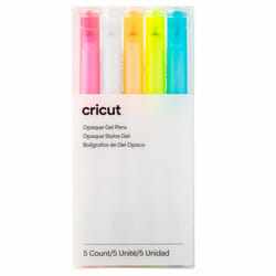 Cricut 2009849 evidenziatore 5 pz Blu, Arancione, Rosa, Bianco, Giallo