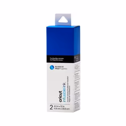 Cricut Infusible Ink, Foglio di vinile termosaldabile per transfer, Vinile liscio termosaldabile per transfer, Blu, Monocroma ...