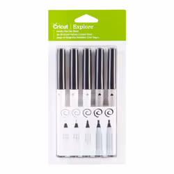 Cricut 2002948 marcatore Multi Nero 5 pz