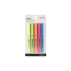 Cricut 2006258 marcatore Fine Blu, Verde, Arancione, Rosa, Giallo 5 pz