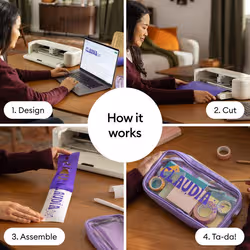 Cricut Explore 5 + Essential Bundle Elettronico - Vista aggiuntiva 4