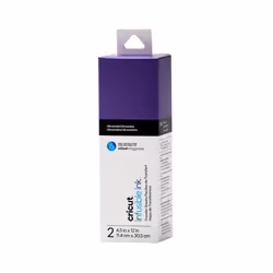 Cricut Infusible Ink, Foglio di vinile termosaldabile per transfer, Vinile liscio termosaldabile per transfer, Viola, Monocro ...
