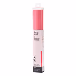 Cricut Smart Vinyl Removable, Rotolo di vinile termosaldabile per transfer, Rosa, Monocromatico, 330 mm, 900 mm