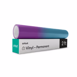 Cricut 2009591, Rotolo di vinile termosaldabile per transfer, Vinile liscio termosaldabile per transfer, Viola, Turchese, Mon ...