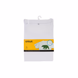 Cricut 2007904, Maglietta, Altro, Maschio, Bianco, Monocromatico, XL