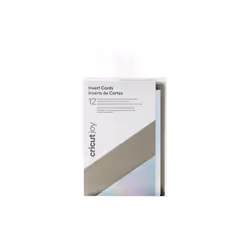 Cricut Insert Cards, Biglietto di auguri standard, Auguri, Multicolore, Carta, 12 pz