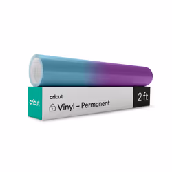 Cricut 2009590, Rotolo di vinile termosaldabile per transfer, Vinile liscio termosaldabile per transfer, Viola, Turchese, Mon ...
