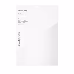 Cricut Joy Xtra Smart Vinyl, Rimovibile, Bianco, Vinile, Interno, 330 mm, 241 mm