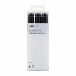 Cricut 2008877 marcatore permanente Nero 6 pz