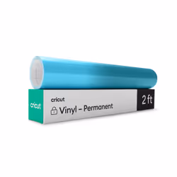 Cricut 2009588, Rotolo di vinile termosaldabile per transfer, Vinile liscio termosaldabile per transfer, Blu, Turchese, Monoc ...