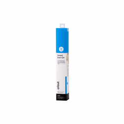 Cricut Smart Iron-On, Rotolo di vinile termosaldabile per transfer, Blu, Monocromatico, 330 mm, 900 mm