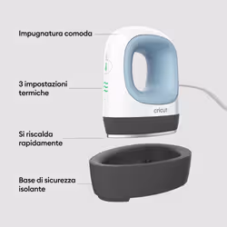 Cricut EasyPress Mini™, Zen Blue - Vista aggiuntiva 2