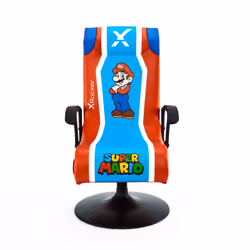 X Rocker Nintendo Mario Joy, Sedia da gioco per console, Nero, Multicolore, Ecopelle, Multicolore, Ecopelle