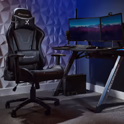 X Rocker 2021032 sedia per videogioco Poltrona per gaming Seduta imbottita Nero