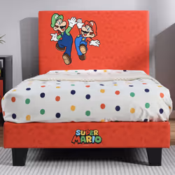 X Rocker Super Mario Letto da gioco Una piazza Rettangolare