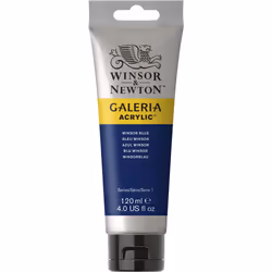 Winsor & Newton Galeria, 120 ml, Blu, Tubo