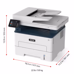 Xerox B235 A4 34 ppm Copia/Stampa/Scansione/Fax fronte/retro wireless PS3 PCL5e/6 ADF 2 vassoi Totale 251 fogli - Vista aggiuntiva 7