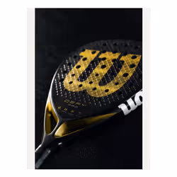 Wilson WR173611U2 racchetta da padel Nero, Oro Carbonio 1 pz - Vista aggiuntiva 3