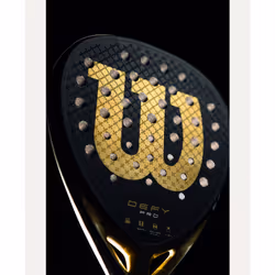 Wilson WR173611U2 racchetta da padel Nero, Oro Carbonio 1 pz - Vista aggiuntiva 4