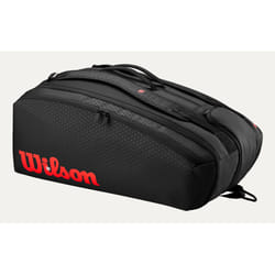 Wilson WR8038201001 Borsa per racchette da tennis Nero Poliestere