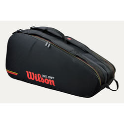 Wilson WR8051801001 Borsa per racchette da tennis Nero Poliestere