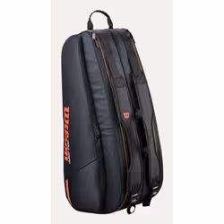Wilson WR8051801001 Borsa per racchette da tennis Nero Poliestere - Vista aggiuntiva 2