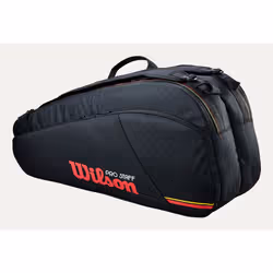 Wilson WR8051801001 Borsa per racchette da tennis Nero Poliestere - Vista aggiuntiva 3