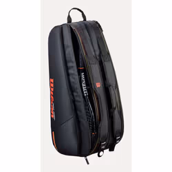Wilson WR8051801001 Borsa per racchette da tennis Nero Poliestere - Vista aggiuntiva 4
