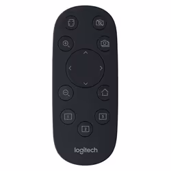 Logitech PTZ Pro 2, Webcam, RF Wireless, Pulsanti, Nero