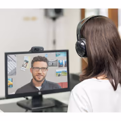 Logitech C505e webcam 1280 x 720 Pixel USB Nero - Vista aggiuntiva 4