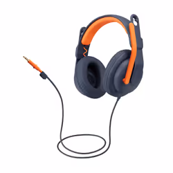 Logitech Zone Learn Auricolare Cablato A Padiglione Studio Blu, Arancione - Vista aggiuntiva 4