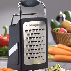 Microplane 34006 Grattugia/Dispenser Nero, Acciaio inox - Vista aggiuntiva 4