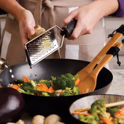 Microplane 45000 Grattugia piatta Nero, Acciaio inox - Vista aggiuntiva 4