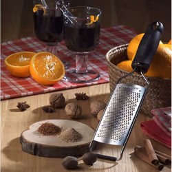 Microplane 45004 Grattugia piatta Nero, Acciaio inox - Vista aggiuntiva 2