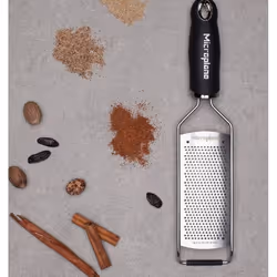 Microplane 45004 Grattugia piatta Nero, Acciaio inox - Vista aggiuntiva 5