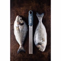 Microplane Zester Grattugia Antracite, Grigio, Acciaio inox