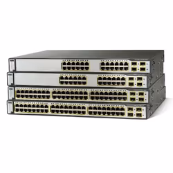 Cisco Catalyst WS-C3750G-24T-S, Gestito, Full duplex, 1U