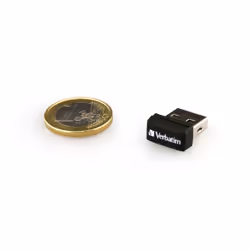Verbatim Store 'n' Stay NANO - Memoria USB da 16 GB - Nero - Vista aggiuntiva 4
