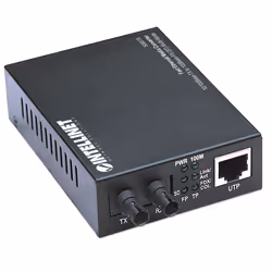 Intellinet 506519 convertitore multimediale di rete 100 Mbit/s 1310 nm Modalità multipla Nero - Vista aggiuntiva 2