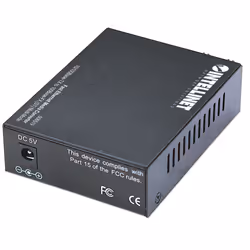 Intellinet 506519 convertitore multimediale di rete 100 Mbit/s 1310 nm Modalità multipla Nero - Vista aggiuntiva 4