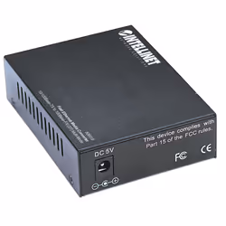 Intellinet 506519 convertitore multimediale di rete 100 Mbit/s 1310 nm Modalità multipla Nero - Vista aggiuntiva 5