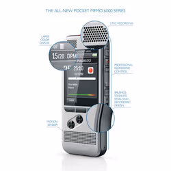 Philips DPM6000 Flash card Nero, Argento - Vista aggiuntiva 6