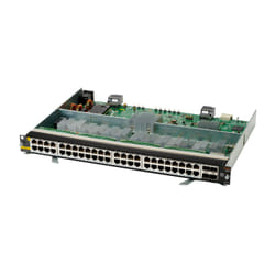 HPE Aruba Networking Aruba 6400 48-port Smart Rate 1/2.5/5GbE Class 6 PoE & 4-port SFP56 v2 modulo del commutatore di rete