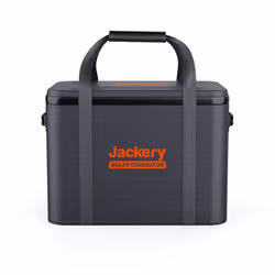 Jackery 90-1000-USYOR1, Borsa da trasporto, Grigio, Arancione, Schiuma, EVA (Acetato del vinile dell'etilene), Poliestere, Ja ...