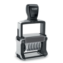 Trodat 55510 Autoinchiostrante Timbro con numero Acciaio