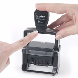 Trodat 55510 Autoinchiostrante Timbro con numero Acciaio