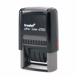 Trodat 4750 Autoinchiostrante Timbro testo/data